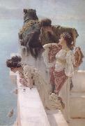 Alma-Tadema, Sir Lawrence Coign of Vantage (mk23) USA oil painting artist